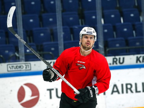 Раскатка «Авангарда» перед выездным матчем со «Спартаком»