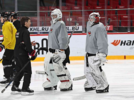 Открытая тренировка «Авангарда» для прессы и болельщиков