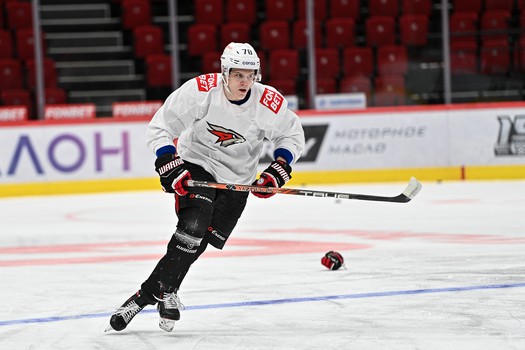 Тренировка «Авангарда» на старте паузы в чемпионате