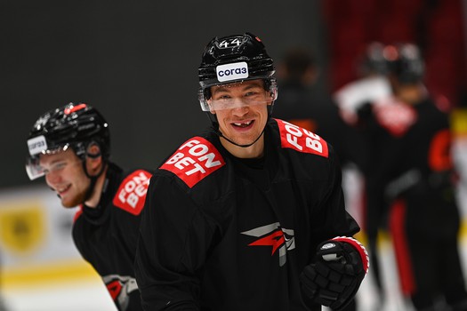 Раскатка «Авангарда» перед матчем с «Амуром»