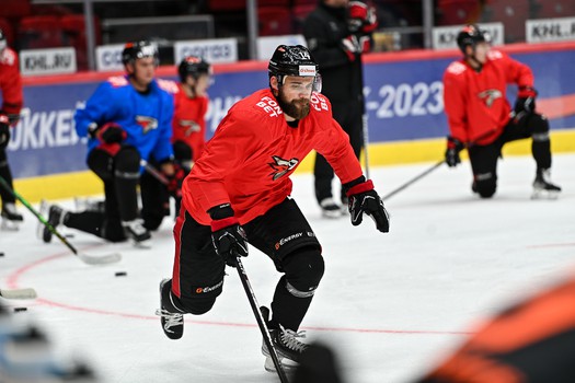 Тренировка «Авангарда» в Омске