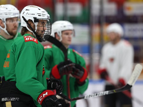 Раскатка «Авангарда» перед выездным матчем со «Спартаком»