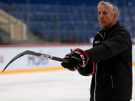 Раскатка «Авангарда» перед матчем со «Спартаком»