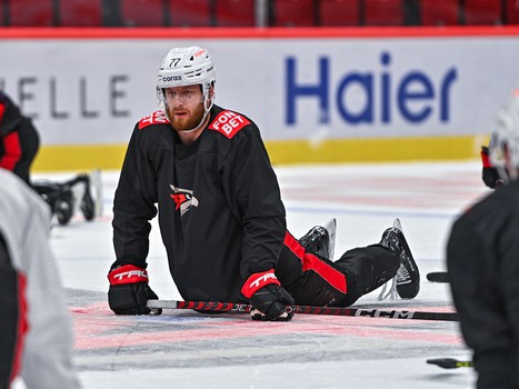 Открытая тренировка «Авангарда» перед финалом Востока