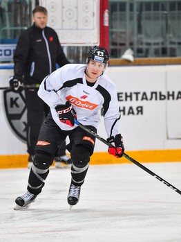 Раскатка "Авангарда" перед игрой с "Йокеритом"