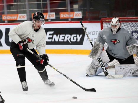 Открытая тренировка «Авангарда» для прессы и болельщиков