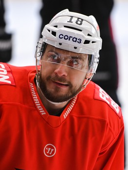 Тренировка «Авангарда» в Омске