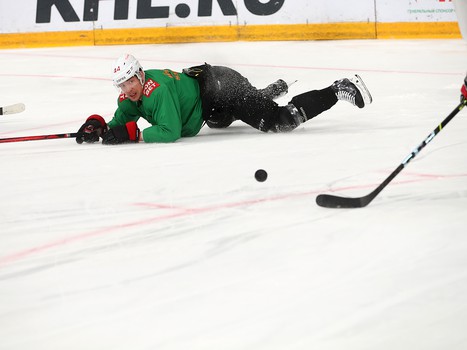 Раскатка «Авангарда» перед вторым матчем серии с «Ак Барсом»