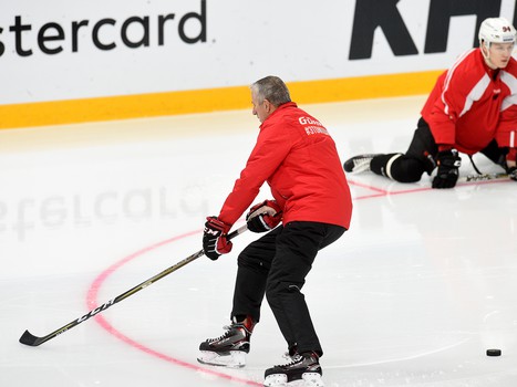 Раскатка «Авангарда» перед выездным матчем с «Салаватом Юлаевым»