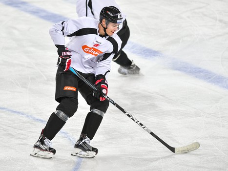 Раскатка "Авангарда" перед матчем с "Куньлунь Ред Стар"