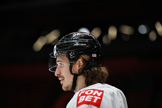 Раскатка «Авангарда» перед матчем с «Амуром»