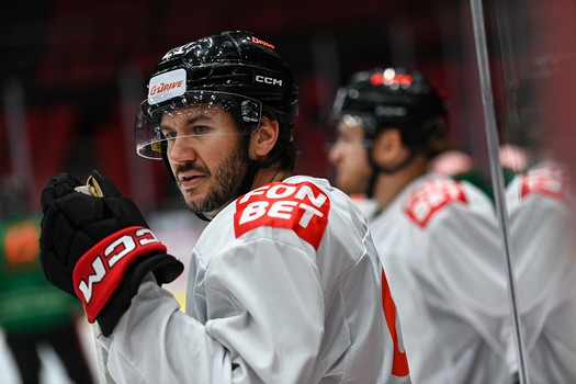 Раскатка «Авангарда» перед матчем с «Трактором»