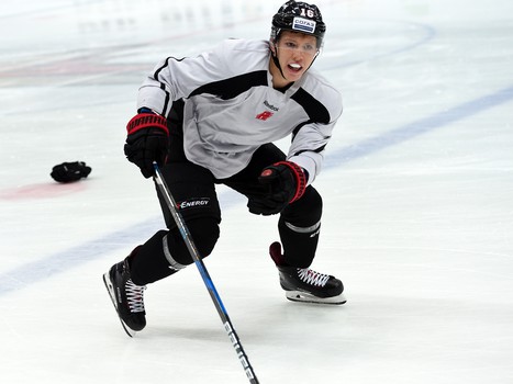 Раскатка "Авангарда" перед матчем с "Куньлунь Ред Стар"