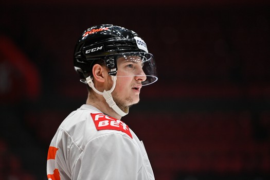 Раскатка «Авангарда» перед матчем с минским «Динамо»