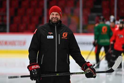 Раскатка «Авангарда» перед матчем с «Трактором»