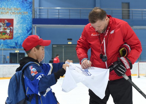 Открытая тренировка "Авангарда" в Балашихе