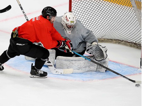 «Белые» vs «красные»: тренировочный матч