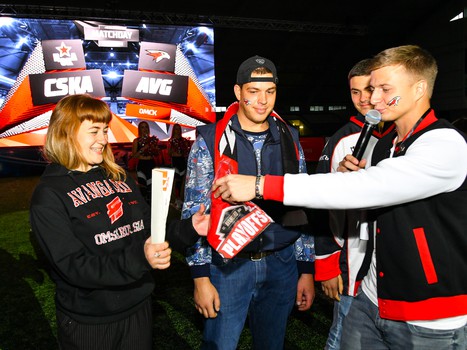 01.09.2019. Фан-зона «Авангарда» на «Красной Звезде»