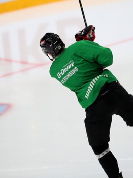 Раскатка «Авангарда» перед матчем с «Ак Барсом»