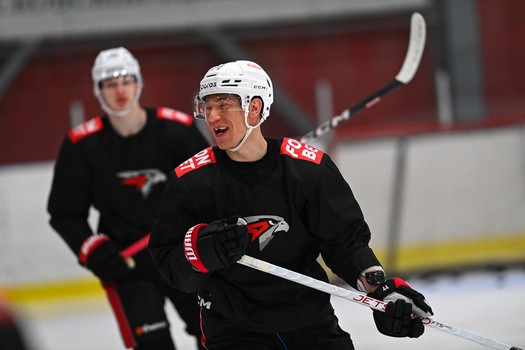 Тренировка «Авангарда» в Балашихе