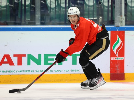 Первая тренировка Никиты Сошникова в «Авангарде»