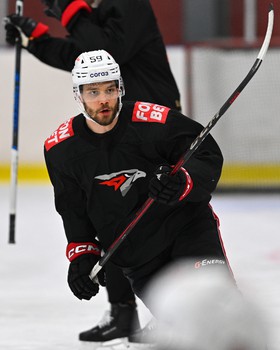 Тренировка «Авангарда» в Балашихе