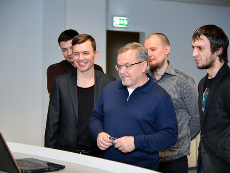 Группа "Жара" в гостях у "Авангарда"