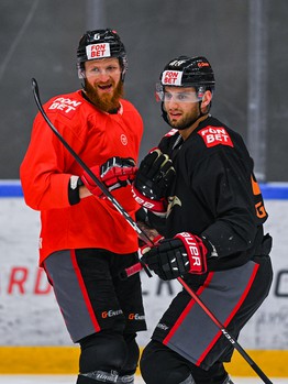 Тренировка «Авангарда» перед турниром Пучкова