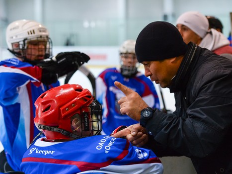 Турнир ХК "Авангард" среди дворовых детских команд в День космонавтики