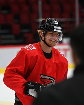 Раскатка «Авангарда» перед матчем с «Салаватом Юлаевым»