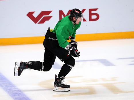 Раскатка «Авангарда» перед матчем с ЦСКА