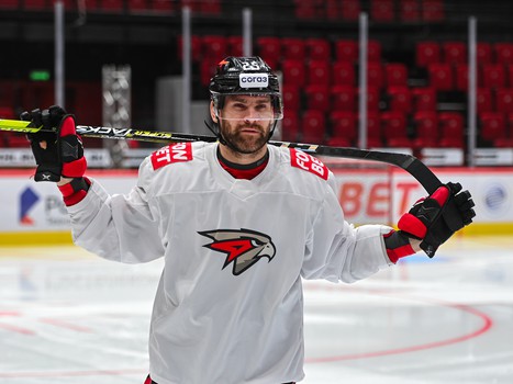 Раскатка «Авангарда» перед домашним матчем с «Сибирью»