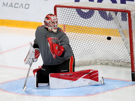 Раскатка «Авангарда» перед матчем с «Амуром»