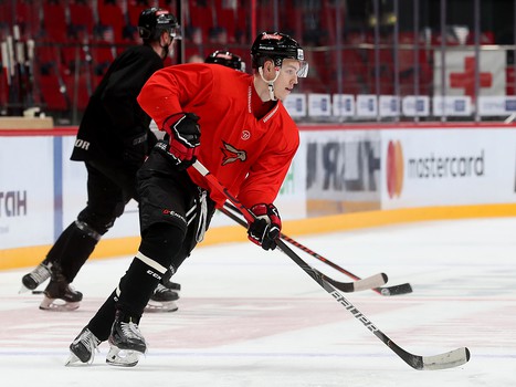 Раскатка «Авангарда» перед матчем с «Амуром»