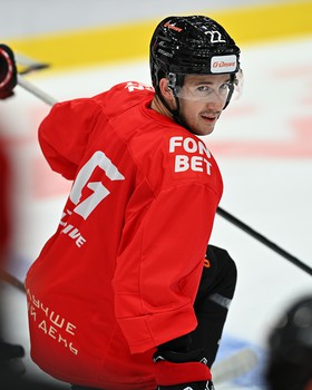 Раскатка «Авангарда» перед матчем с «Локомотивом»