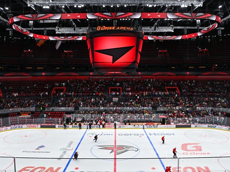 Открытая тренировка «Авангарда» перед финалом Востока