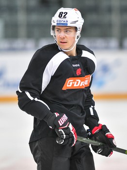 Тренировка "Авангарда" перед заключительным выездом "регулярки"