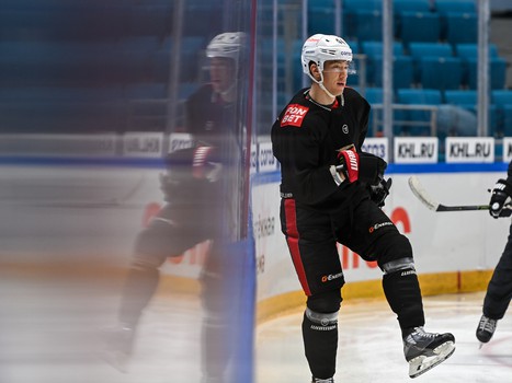 Раскатка «Авангарда» перед матчем в Нур-Султане