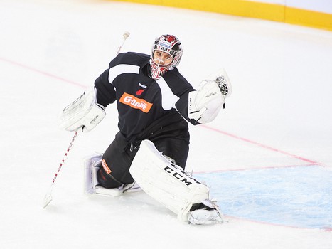 Раскатка "Авангарда" перед выездным матчем с "Ак Барсом"