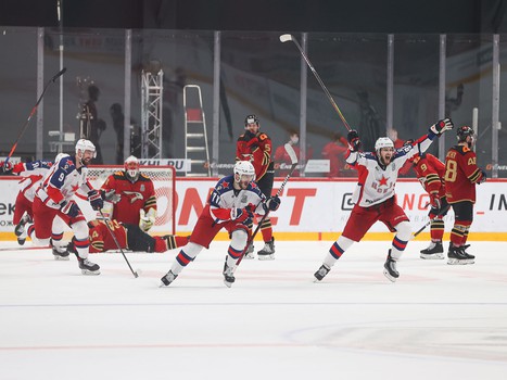 24.04.2021. Финал Кубка Гагарина, 4 матч. «Авангард» - ЦСКА 4:3 ОТ