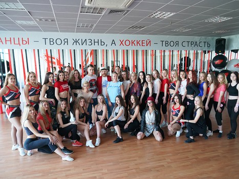 Кастинг в группу поддержки "Авангарда"