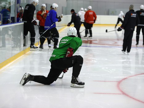 Раскатка «Авангарда» в Уфе перед третьим матчем серии с «Салаватом Юлаевым»