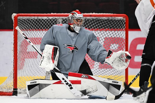 Открытая тренировка «Авангарда» для СМИ