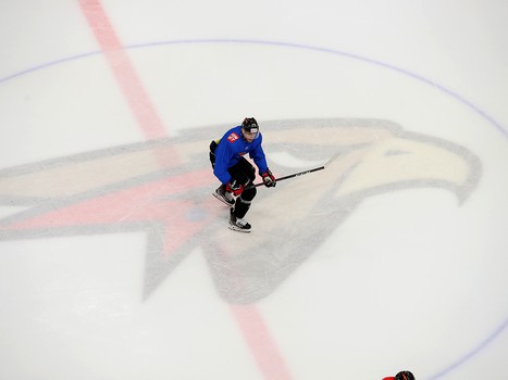 Тренировка «Авангарда» во время паузы в чемпионате