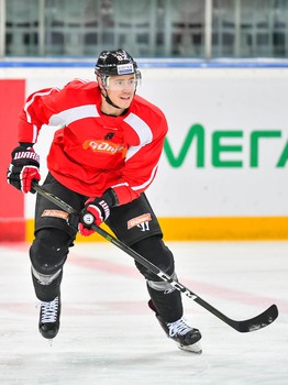 Раскатка "Авангарда" перед матчем с "Сибирью"