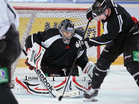 Раскатка "Авангарда" перед матчем со СКА 6 сентября 2013
