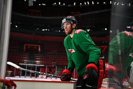 Тренировка «Авангарда» в Омске