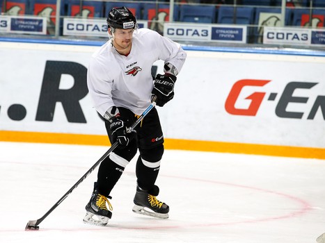 Раскатка «Авангарда» перед первым матчем серии с «Ак Барсом»