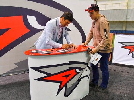 Фан-зона "Авангарда" на "Красной Звезде"