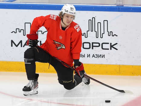 Раскатка «Авангарда» перед седьмым матчем серии в Магнитогорске